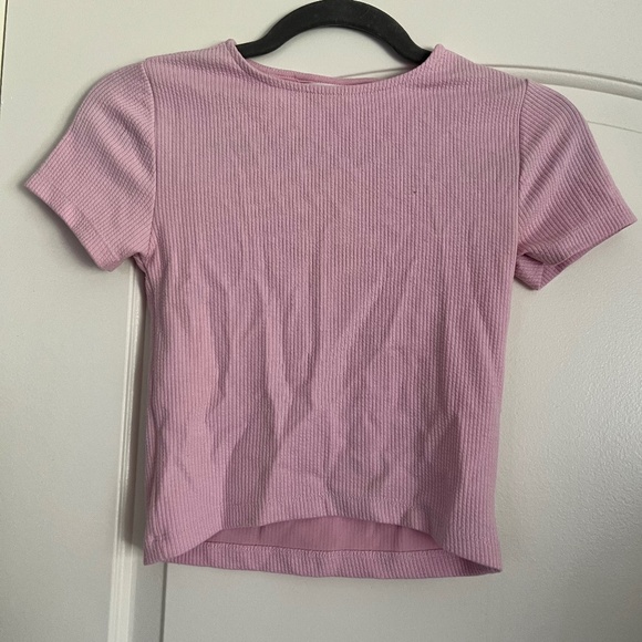 Zara Girls Back Cut Top - Picture 1 of 2
